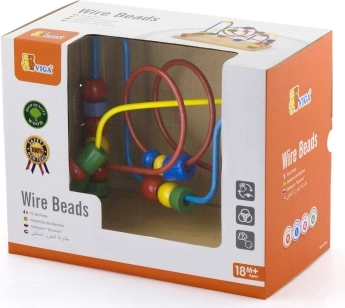 Træperle-labyrint til børn