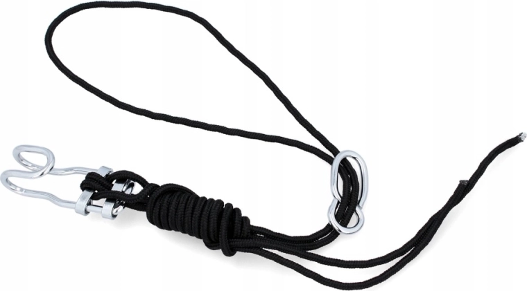 Sæt til ophængning af hængekøje med kroge og reb, bæreevne 200 kg