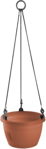 Selvvandende altankasse MARINA 25 hængende, terrakotta