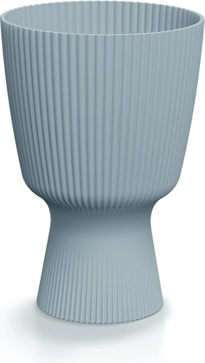 Milly Round blomsterpotte 18,8 cm lysegrå