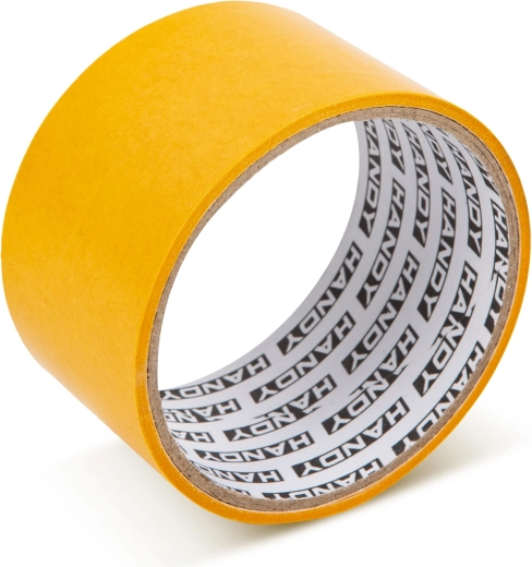 Dobbeltsidet selvklæbende tape hvid 5 m × 50 mm