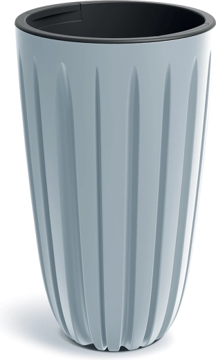 Plantekrukke Wario 29 cm lysegrå med indsats