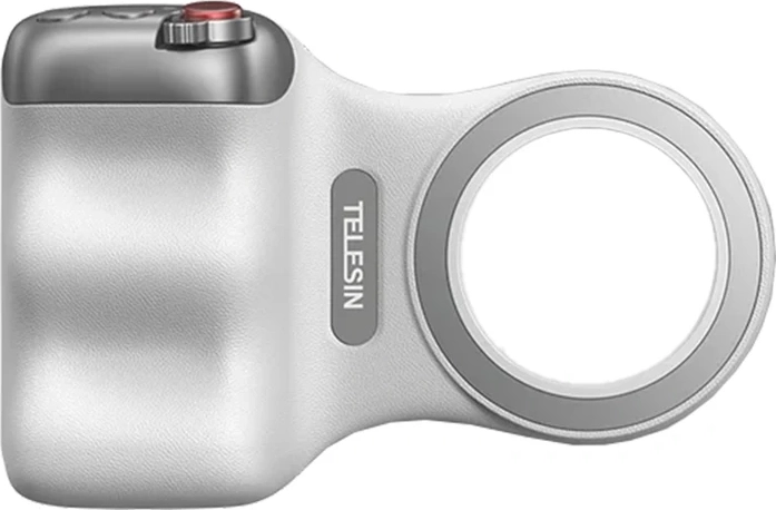 Telesin magnetisk håndgreb MagSafe Fun Shot Grip2 hvid
