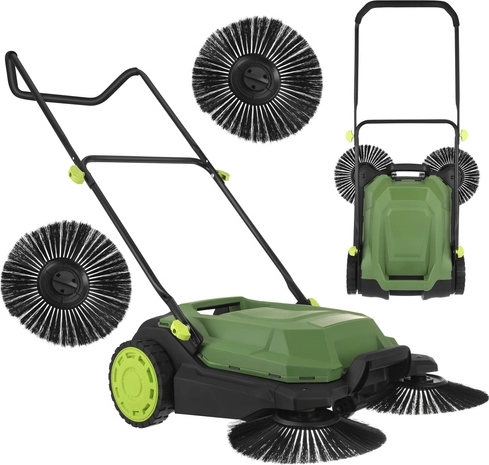 Manuel fejemaskine GARDLOV Nexo 68 cm med beholder 24 l