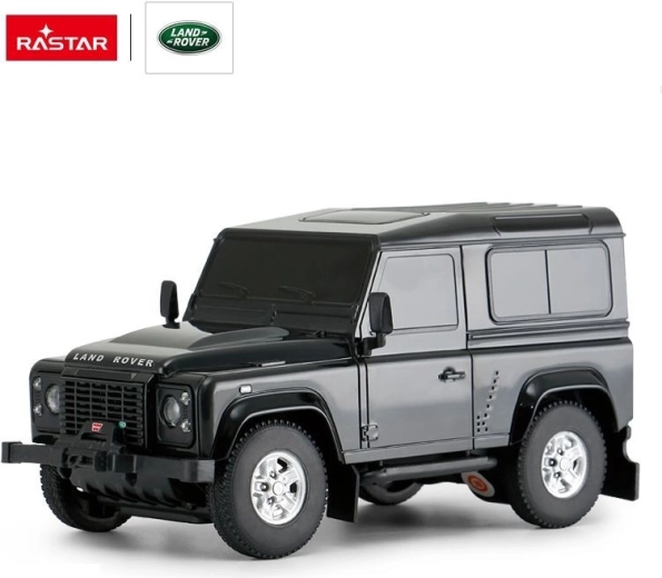 Rastar Land Rover Defender fjernstyret RC-bil 1:24 sort