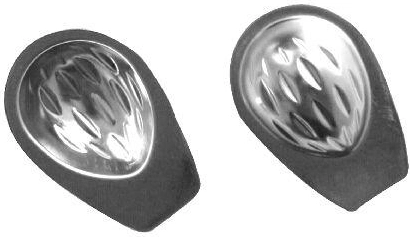 Forme til småkager stor valnød, 20 stk., fortinnet plade