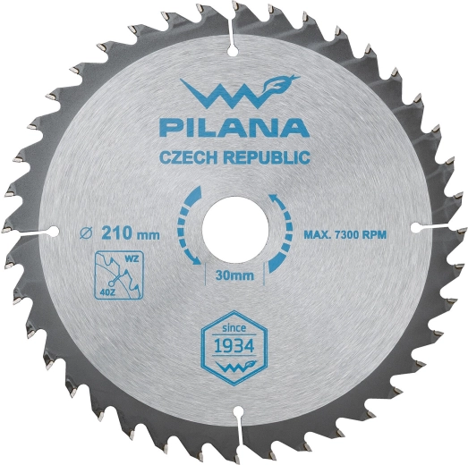 Savklinge PILANA SK 5255 WZ 210 mm, 40 tænder