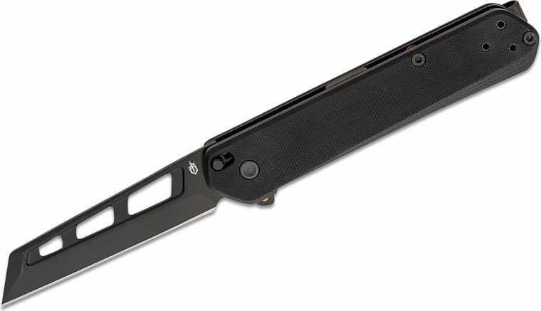 Gerber Spire AO – minimalistisk lommekniv G10, 7,4 cm, helt sort