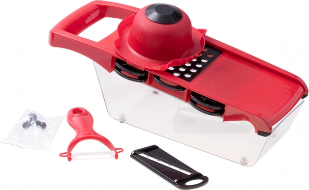 Universal køkkenhakker og rivejern 6 i 1 med skræller