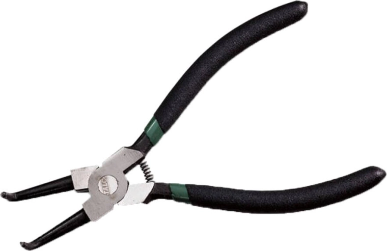 Indvendige segersæt-tænger med bøjet spids 180 mm STALCO