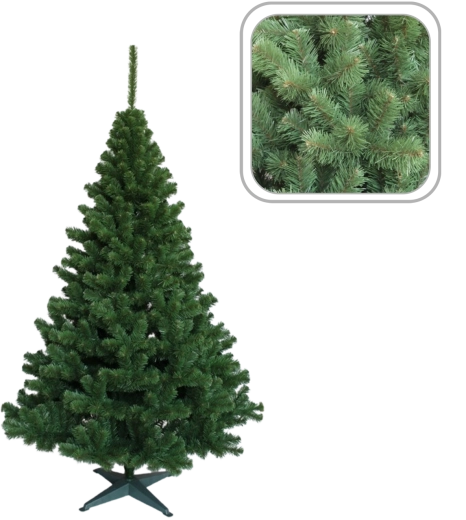 Kunstigt julegran (ædelgran) Lux 150 cm - 1 stk.