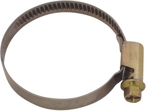 Rustfri skrue-klemmeslangeclips 25–40 × 9 mm, sæt med 5 stk.