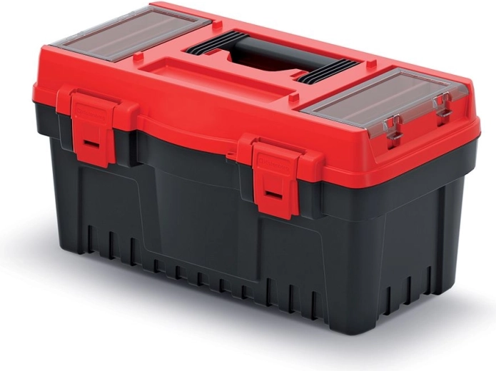 Plastværktøjskasse EVO 47,6 × 26 × 25,6 cm, rød