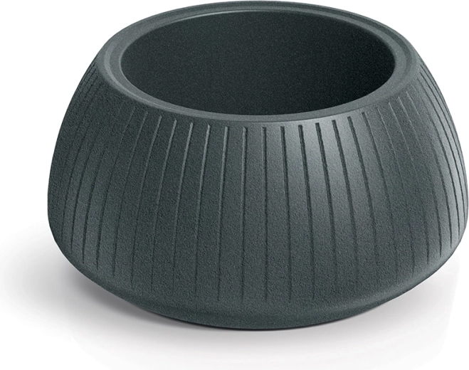 Coro Bowl blomsterkrukke 40 cm grafit