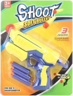 Pistol til skumprojektiler for børn