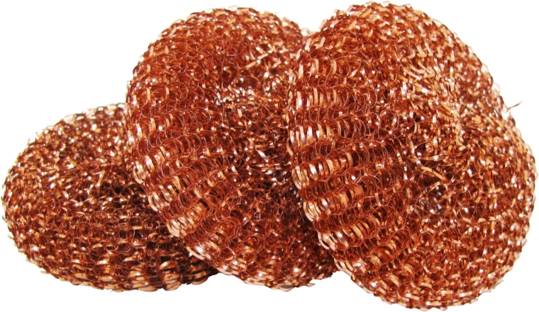 Skuresvamp med kobberoverflade TORO, 3 stk.