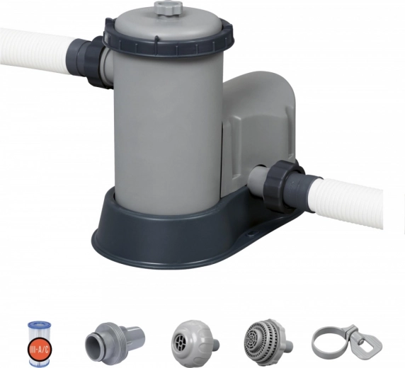 Bassinfilterpumpe BESTWAY 5678 l/t + reservefilter III