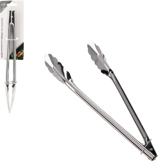 Grilltang i rustfrit stål 28 cm