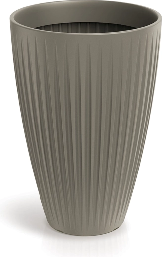 Blomsterkrukke Latia Round High 40 cm mocca