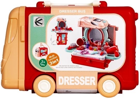 Kosmetiksæt i kuffert til små modeprinsesser - 1 stk.