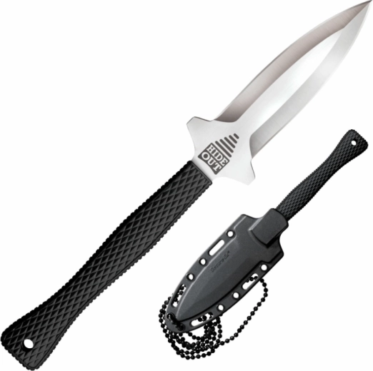 Halskniv Cold Steel Hide Out 7,6 cm med Secure-Ex skede