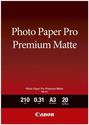 Mat fotopapir A4 210 g/m², 20 ark