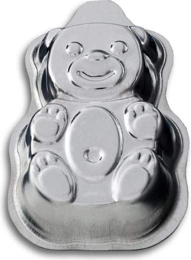 Forme til småkager – bamse, sæt med 20 stk.