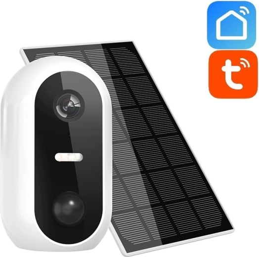 Solight batteridrevet Wi‑Fi sikkerhedskamera med solpanel