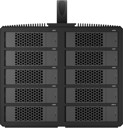 Icy Box Diamond Case 3710 eksternt kabinet til 10 SATA-diske