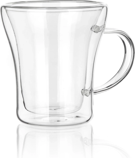 Glas dobbeltvægget krus 200 ml DOBLO