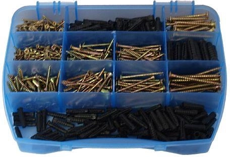 Organizer med sæt af befæstelseselementer nr. 2