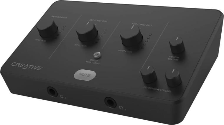 eksternt lydinterface creative live! audio a3 usb