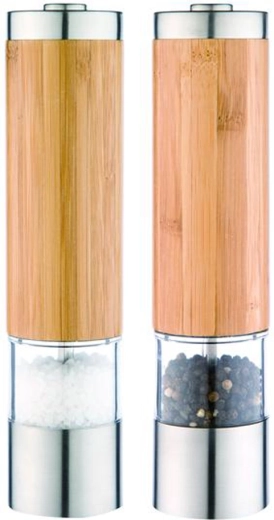 Elektrisk salt- og peberkværn Kitchisimo 5 × 21,5 cm