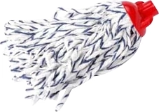Tofarvet bomuldsmophoved 160 g