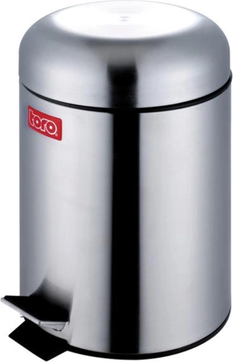 Retro skraldespand 3 l med pedal, 17 × 27 cm