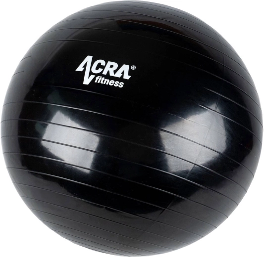 Acra gymnastikbold sort 85 cm