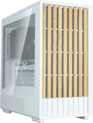 Computerkabinet NAMU P10 mATX Mini Tower Hvid