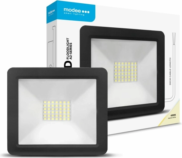 LED projektør Modee Lighting A2 Series Slim 30 W 4000 K 2700 lm 120° IP65