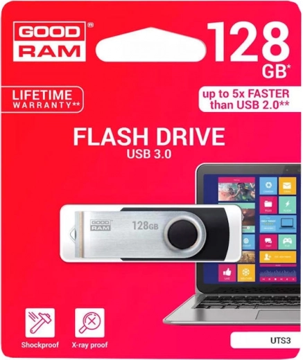 USB-nøgle GOODRAM Twister 128GB sort