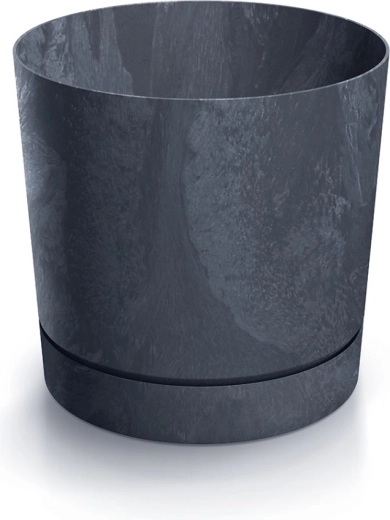 Blomsterpotte Tubo P betonlook 19,9 cm antracit