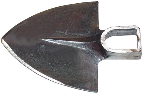 Hjerteformet smedet hakke 195 mm, 800 g