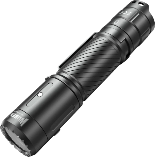 Wuben C3 sort lommelygte 1200 lm, USB‑C, IP68