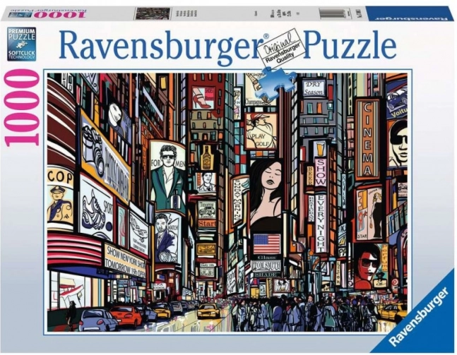Ravensburger puslespil Colourful New York 1000 brikker