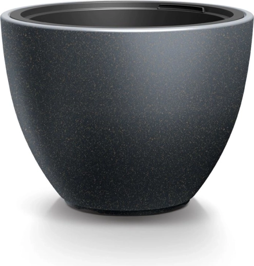 Plantekrukke med indsats HEOS Eco Wood 56,9 cm antracit
