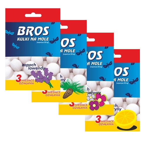 Bros kugler mod møl med duft af lavendel