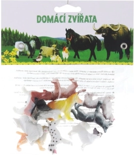 Sæt med plastikhunde 10 stk.