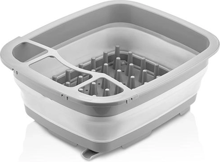 Sammenklappelig opvaskestativ 9 l Kitchisimo