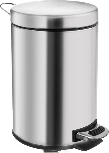 Rustfri affaldsspand med pedal 3 l