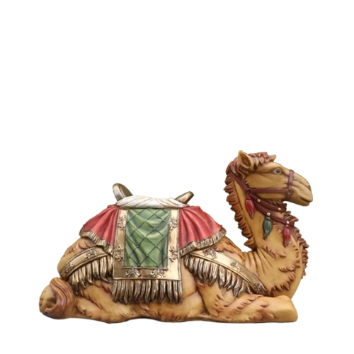 Figur til julekrybbe knælende kamel 66 × 27 × 38 cm - 1 stk.