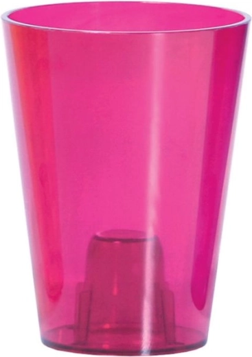 Orkidépotte COUBI ORCHID 13 cm – transparent lyserød